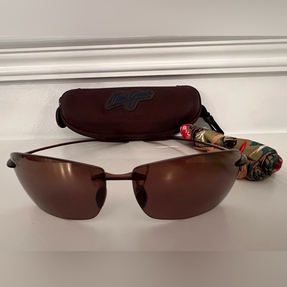Maui Jim Sport MJ-423-26 Lighthouse Rimless Sunglasses